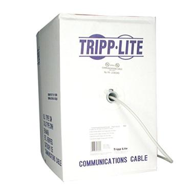Imagem de Tripp Lite Cat5e 350MHz Cabo de PVC sólido de classificação externa em volume - Cinza (N028-01K-GY)