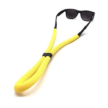 Imagem de Cordão Salva Óculos Flutuante Para Esportes Aquáticos JetSki cor:Amarelo