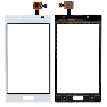 Imagem de HAIJUN Peças de substituição para celular painel de toque para LG Optimus L7 / P700 / P705 (preto) cabo flexível (cor: branco)