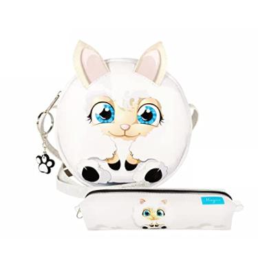 Imagem de Kit Infantil Bolsa e Estojo, Ovelhinha Feliz - Magicc Bolsas KI-050