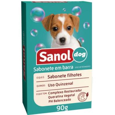 Imagem de Sabonete Filhotes 90G Sanol Dog Pet