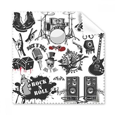 Imagem de Pano de limpeza de óculos com combinação de instrumentos musicais, 5 peças