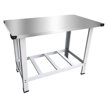 Imagem de Mesa Bancada de Manipulação Serviço 95x55 cm Armon MSW95