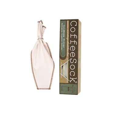 Imagem de CoffeeSock Filtro ColdBrew - Filtro de café reutilizável de algodão orgânico certificado GOTS (947 g)