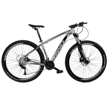 Imagem de BICICLETA ARO 29 RINO EVEREST TRAS. ALIVIO - 27V - 7.0 (Prata, 17)