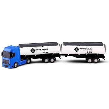 Caminhão Brinquedo Miniatura Iveco Hi Way Tanque 340 - USUAL COMERCIO  ELETRONICO DE BRINQUEDOS