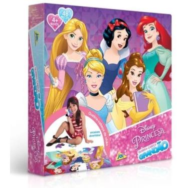 Imagem de Quebra-Cabeça Grandão 48 Peças Grandes - Princesas Disney - Toyster