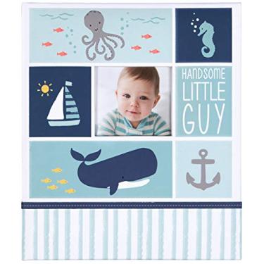 Imagem de C.R. Gibson Livro de memórias de folhas soltas dos primeiros 5 anos, da Carter's, grave memórias e marcos em 64 páginas lindamente ilustradas – embaixo do mar