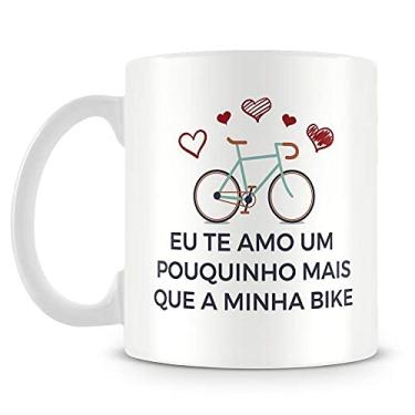 Imagem de Caneca Personalizada Eu Te Amo Mais Que Minha Bike