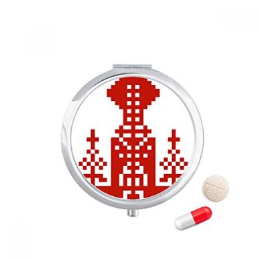 Imagem de Porta-comprimidos, porta-comprimidos, porta-comprimidos, mosaico, construção, da Rússia