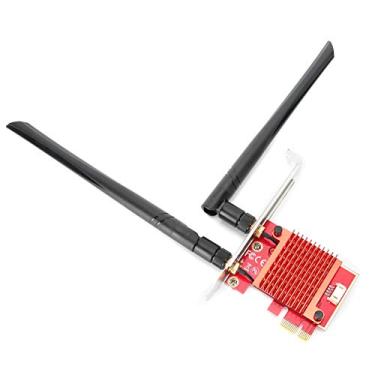 Imagem de Placa de expansão NGFF WiFi, antena de dupla frequência de alto ganho 5DB, com suporte para Bluetooth, adaptador de placa de expansão M.2 WiFi, para computador de mesa PC MAC DIY