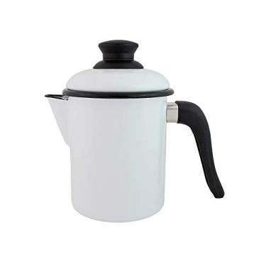 Imagem de Leiteira 10 Esmaltada Branca - 900 ml - Ewel