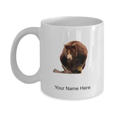 Imagem de Caneca personalizada Matschies-tree-canguru, caneca de café Matschies-tree-canguru, ideia de presente Matschies-tree-canguru - Caneca de café de 325 ml