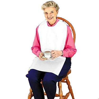 Imagem de Babadores descartáveis Rose Healthcare para adultos – 100 unidades