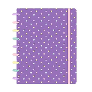 Imagem de Caderno Disco ISCOOL Inteligente M Colors Sweet Star Roxo