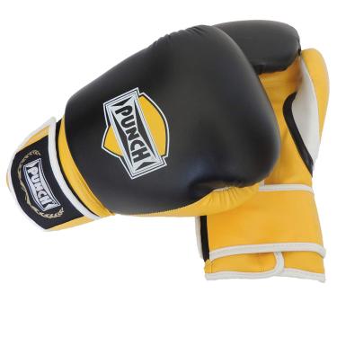 Imagem de Luva De Boxe Importada 16 Onças Punch Unissex 16 Amarela