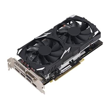 Imagem de RX580 Graphics Card - 8GB GDDR5 256BIT Interface Gaming Graphics Card, PC Gaming Graphics Card Low Noise Support DVI DP PC Gaming Video Card Acessórios de Computador para 10 11