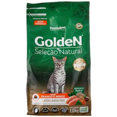 Imagem de Premier Pet Ração Golden Seleção Natural Para Gatos - 1Kg Adulto - Sabor Frango
