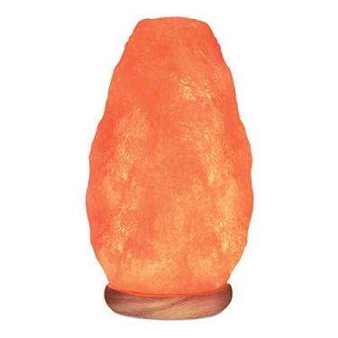 Imagem de Himalayan Glow Extra Large Natural Pink Salt Lamp, Crystal Salt Lamp Night Light with (ETL Certified) Brightness Control Dimmer Switch, Wooden Base & Himalayan Salt Lamps Bulb | 25-35 LBS