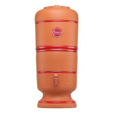 Imagem de Filtro De Barro Talha P/Água 2 Litros - 1 Vela Salus