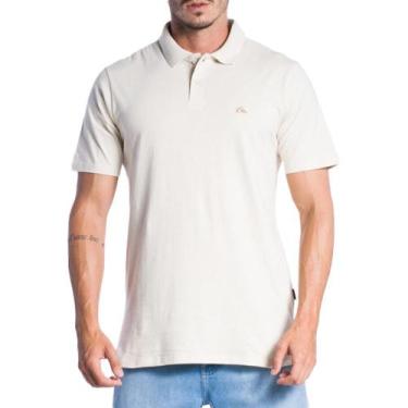 Imagem de Camisa Quiksilver Polo Embroidery Sm24 Masculina Off White