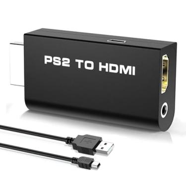 Imagem de Adaptador Conversor Playstation 2 Ps2 P/Hdmi Ps2 Para Hdmi