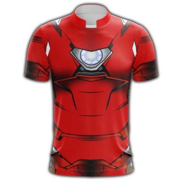 Imagem de Camiseta Personalizada Super - Heróis Homem De Ferro - 041 - Elbarto P