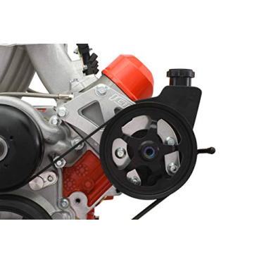Imagem de ICT Billet LS Heavy Duty Truck Power Steering Bracket Kit for Saginaw Pump Relocation for Swap Vehicles Compatible with LS Truck and Chevy Camaro SS LS3 L99 Crank Pulley LQ4 LQ9 L33 551321-LS01-3 Y