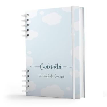 Imagem de Caderneta De Vacinação MeninO - Capa Dura - Versão Atualizada - Nuvem