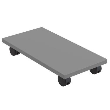 Imagem de Suporte Para Cpu Com Rodízios Cyber L03 Cinza - Lyam