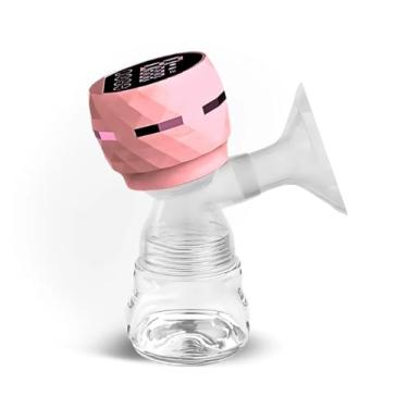 Imagem de Bomba Tira Leite Materno Portátil Bomba de Mama Elétrica com Tela de LED Integrada (Rosa)- YODHE