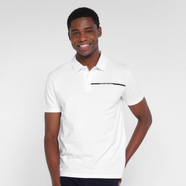 Imagem de Camisa Polo Calvin Klein Palito Masculina-Masculino