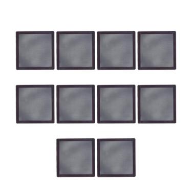 Imagem de Malha de Filtro de Poeira de Ventilador de PVC Com Moldura Magnética, Preto de 140 Mm para Fonte de Alimentação de Caixa de PC, Ventilação de Ventilador