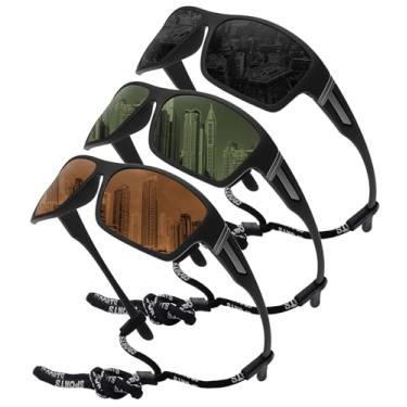 Imagem de Óculos de sol esportivos Storycoast, polarizados, para homens e mulheres, armação inquebrável, para ciclismo, pesca, condução, Standard