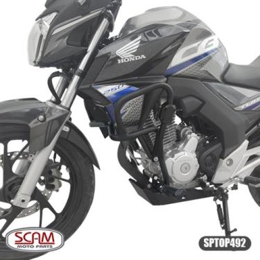 Imagem de Protetor Motor e Carenagem com Pedaleiras CB Twister 250 2016 em diant