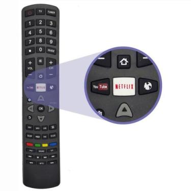 Imagem de Controle Remoto Semp Netflix/youtube Favorito LE-7815 - Lelong