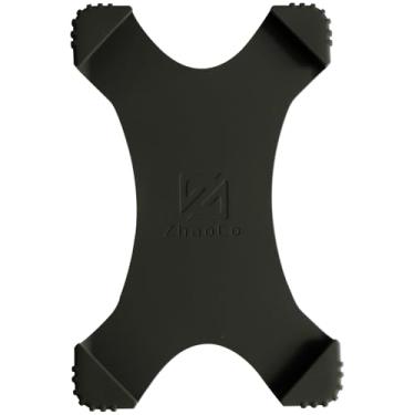 Imagem de ZhaoCo Alça de mão de silicone antiderrapante universal para leitores digitais de 15 a 17 cm Paperwhite Kobo Sony e-book Reader - Preto