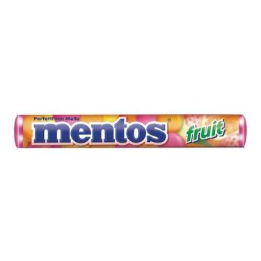 Imagem de Balas Mastigáveis Mentos Fruit 38g, Fruit 38g