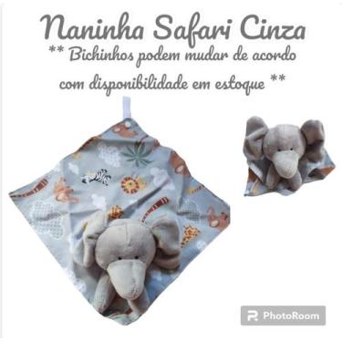 Imagem de Naninha Dupla Face com Pelúcia Bichinhos e Porta Chupeta Diversas Esta