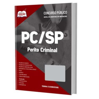 Imagem de Apostila PC SP 2023 - Perito Criminal  - Apostilas Opção