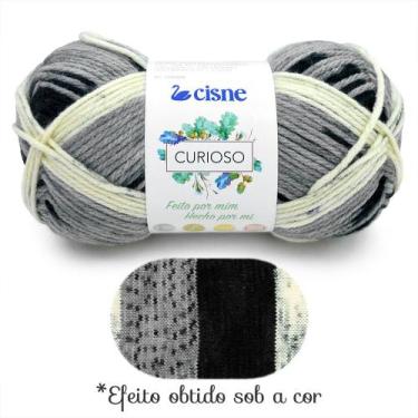 Imagem de Lã Curioso Cisne 100g 177 Metros, Cor 70310