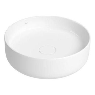 Imagem de Cuba De Apoio Redonda Slim Deca 40cm Branco  L12040