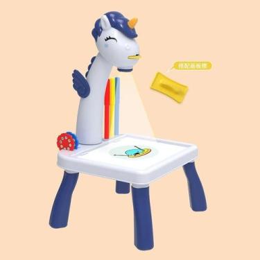 Imagem de Mesinha Projetor Desenho Infantil Unicórnio - FUN GAME