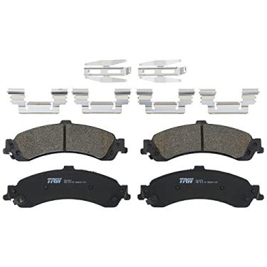Imagem de TRW Conjunto de pastilhas de freio a disco Pro TRC0975 para Chevrolet Tahoe 2000-2006, traseira e outras aplicações