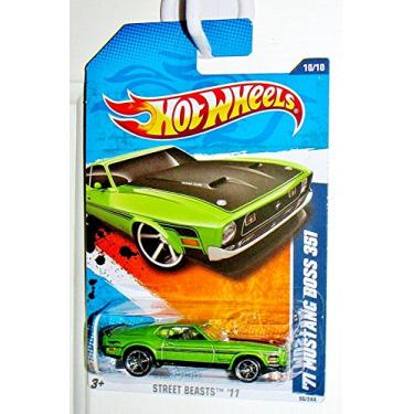 Imagem de Hot Wheels 2011 71 Mustang Boss 351 Light Green #90/244