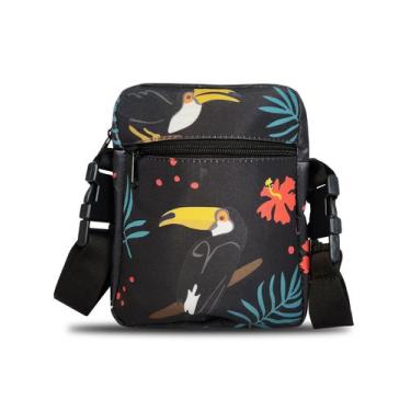 Imagem de Shoulder bag mini bag  bolsa transversal  ESTAMPA  Tucano 03  porta ce