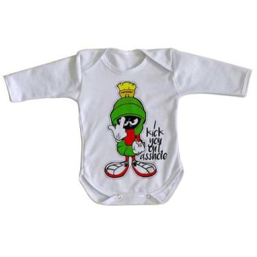 Imagem de body nenê criança roupa bebê manga longa Marvin Marciano  - Empório Du