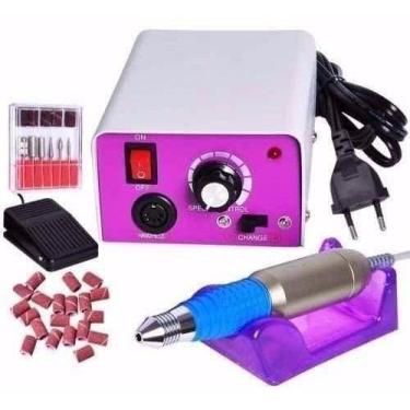 Imagem de Lixadeira De Unha Elétrica Lina Profissional Pedal Motor - oem, 110V/2