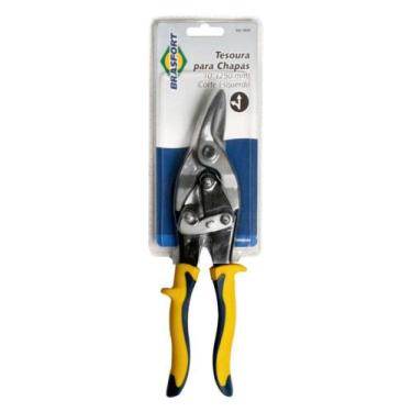 Imagem de Tesoura Chapa Esquerdo 10 250MM  Brasfort