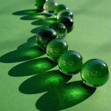 Imagem de Bolinhas De Gude 40 Unidades Bola Vidro Massagem Fubeca - Home Goods